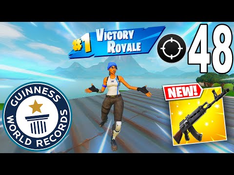 48 Elims Solo vs Squads WORLD RECORD SEASON 6 Win Full Gameplay (Fortnite OG Chapter 1 Season 6)
