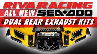 RIVA SEA-DOO Dual Rear Exhaust Kits
