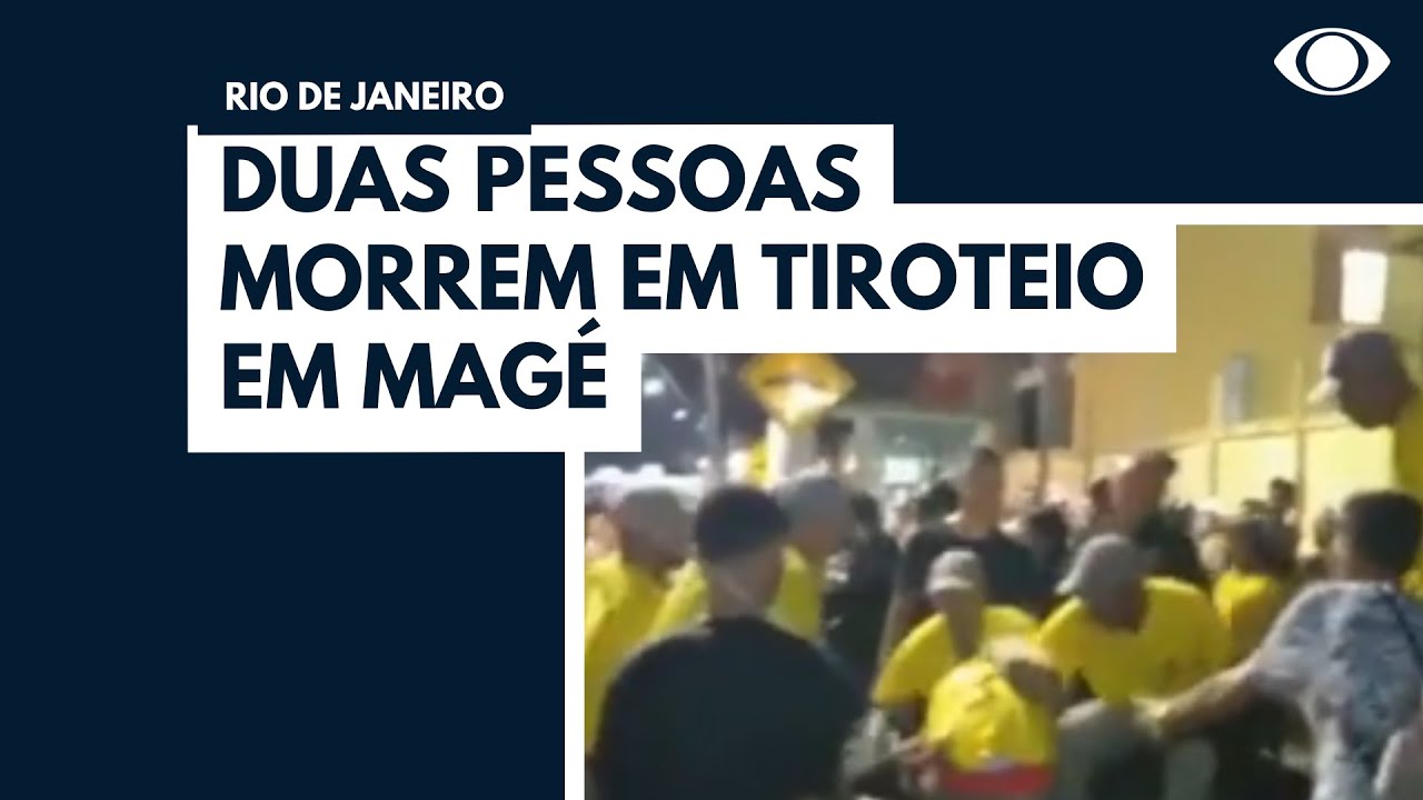 2 mortos e 18 feridos após tiroteio em Magé