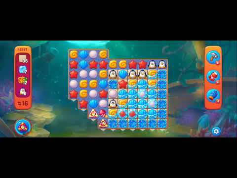 Fishdom Challenge Level 16597 (with timed boosters [Super Lightning] @choraelmin