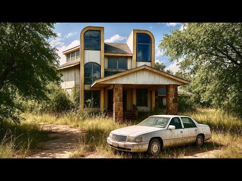 War Veteran's Strange ABANDONED Mansion with 4 Cars Left Behind | Everything Still Inside