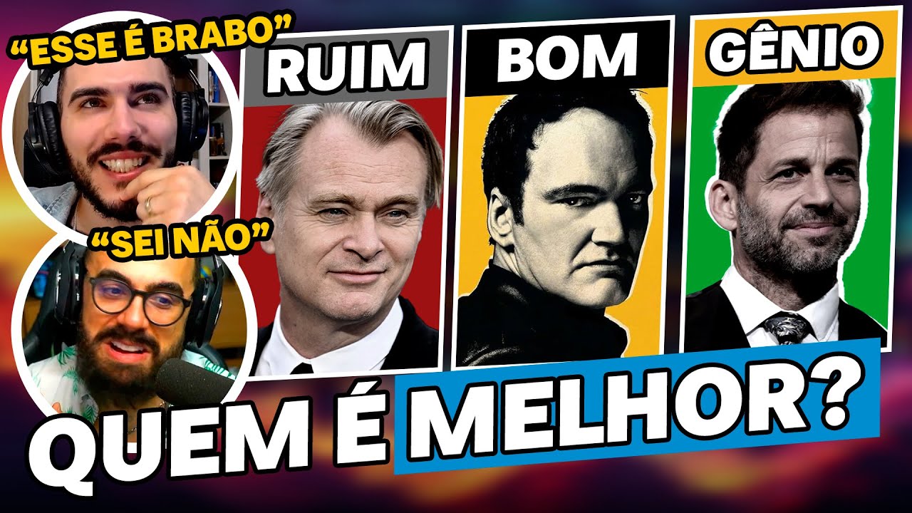 LEO do PEEWEE lista os MELHORES DIRETORES DE CINEMA da HISTÓRIA