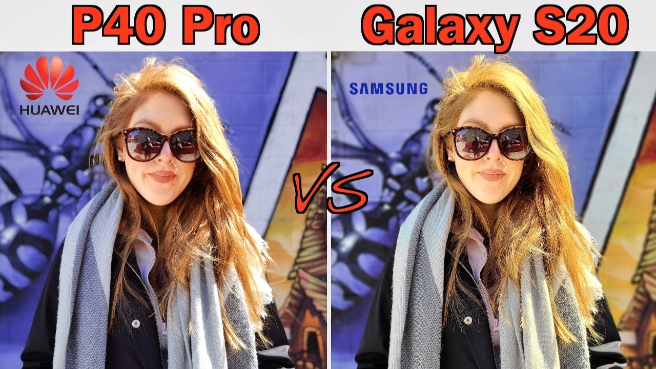 Huawei P40 Pro VS Samsung Galaxy S20 Camera Comparison!