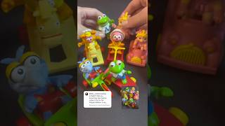 Kermit & Miss Piggy actually had totally separate versions designed for kids under 3 #mcdonaldstoys