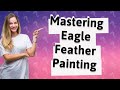 How Can I Paint an Eagle's Feathers with Acrylics?