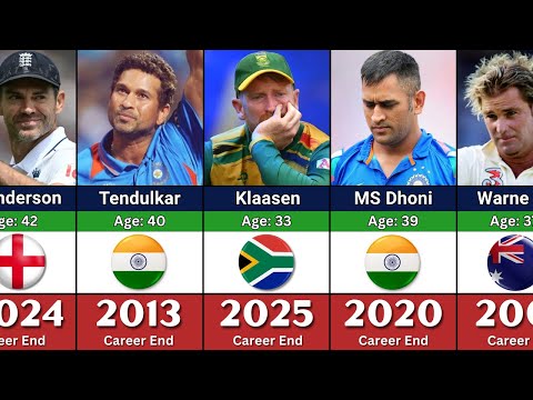 GOODBYE👏 - Best Cricket Players Who Have Retired in Every Year (1990 - 2025)