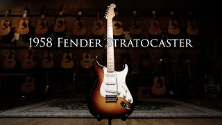 Video thumbnail for 1958 Fender Stratocaster by Emerald City Guitars