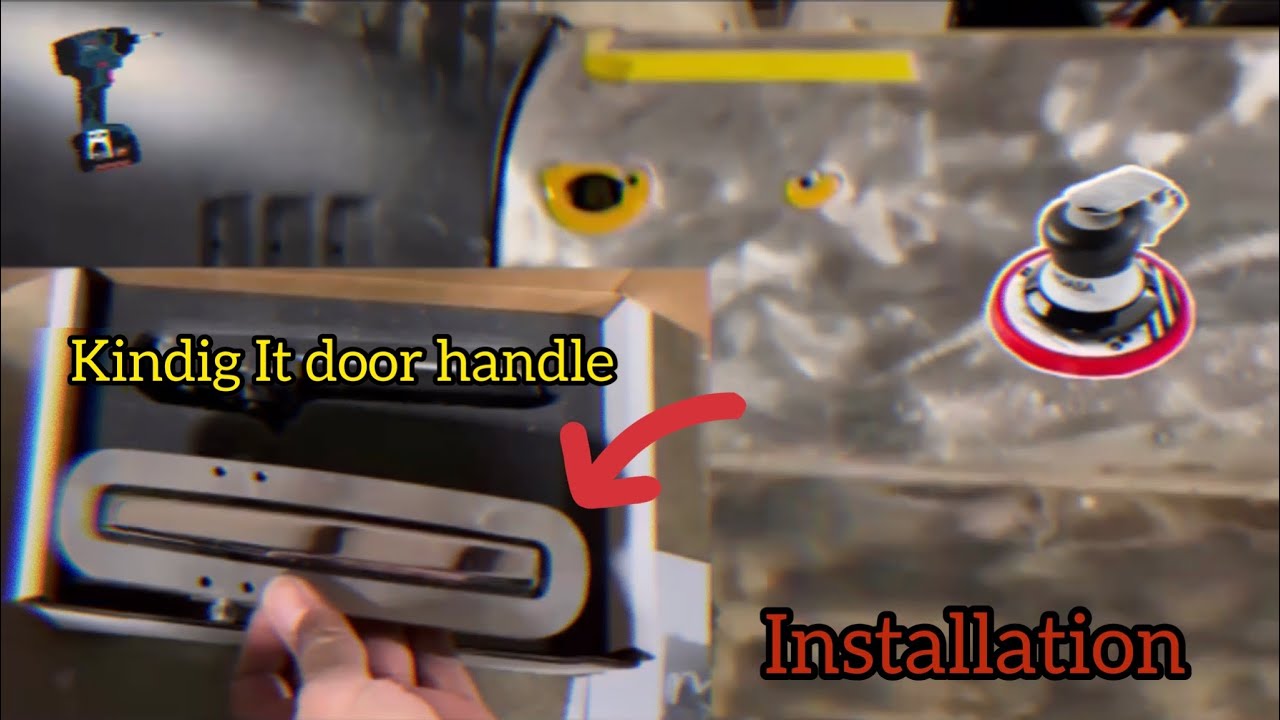 Kindig It design door handle installation