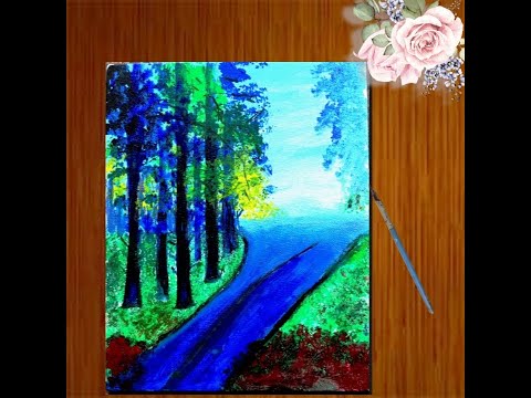 easy acrylic paint./  nahala