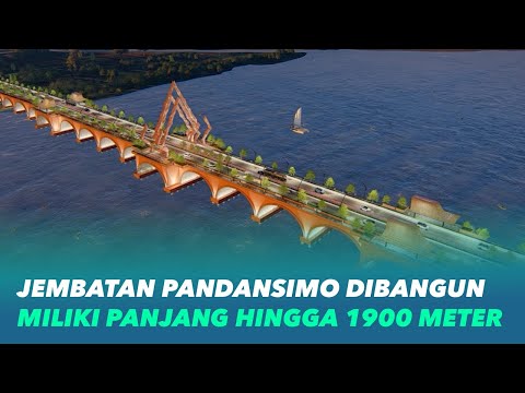 Jembatan Pandansimo mulai dibangun, Jadi yang terindah dan terpanjang di DIY | Kabar Bantul
