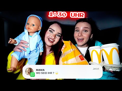1 Uhr NACHTS aus dem HAUS SCHLEICHEN ! 🏡🤫 (Sorry Mama) - Celina