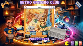 Chuck Rock | Amiga | Hilarious Prehistoric Platformer Classic! 🪨🎮| Review & Gameplay