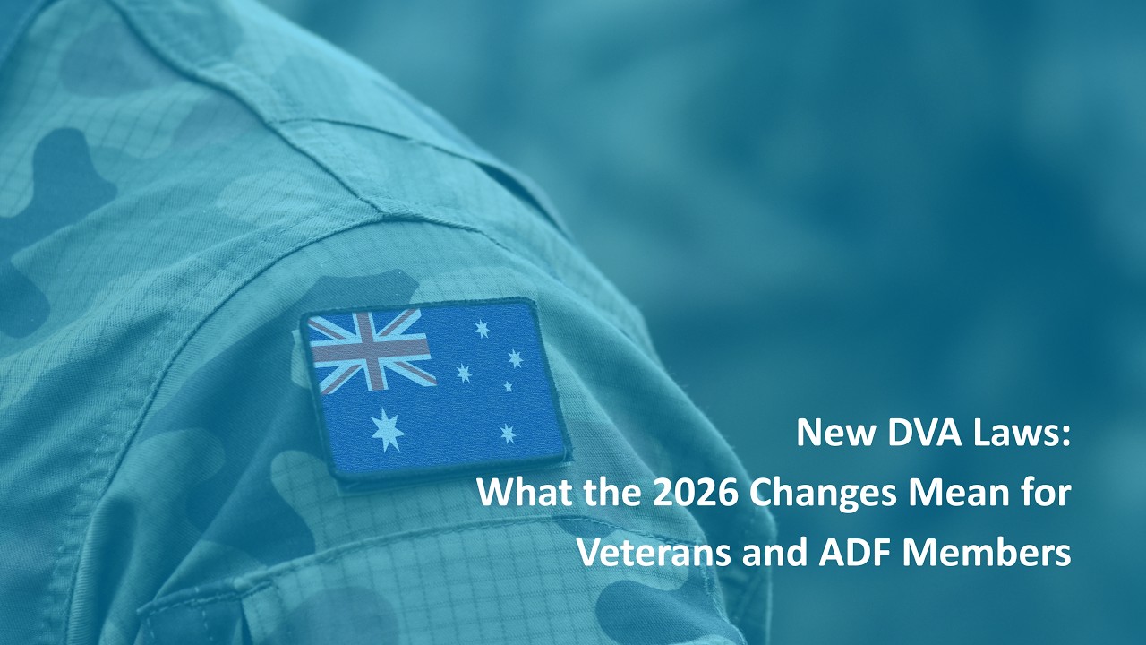 New 2026 DVA Legislation explained