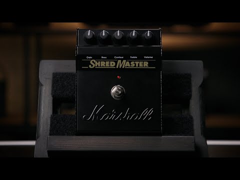 Marshall Shred Master Reissue 2023 - Black, Embossed Script, Gold Print image 5