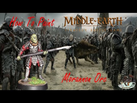 How To Paint - Morannon Orc