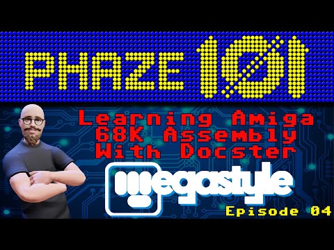 Learning Amiga 68K Assembly With Docster 04 - A beginners development to 68000 Assembly tutorials