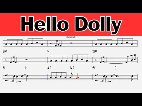 Hello Dolly   Jerry Herman 1963  Tenor Sax