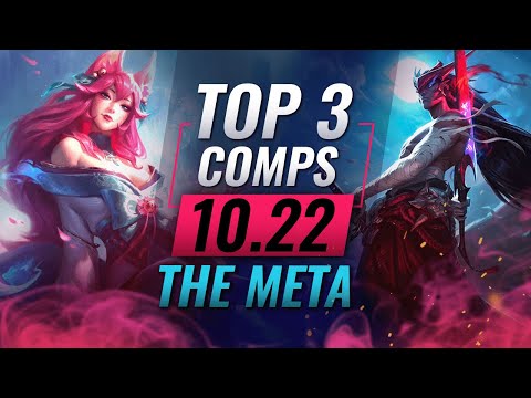 COMPLETELY BROKEN!!! - TOP 3 COMPS ON PATCH 10.22 - Teamfight Tactics