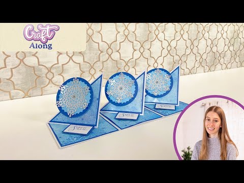 Watch with us again! Craft Along: Christmas Doily Dies