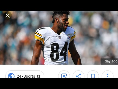 Breaking news Pittsburgh Steelers trade Antonio Brown to the Raiders