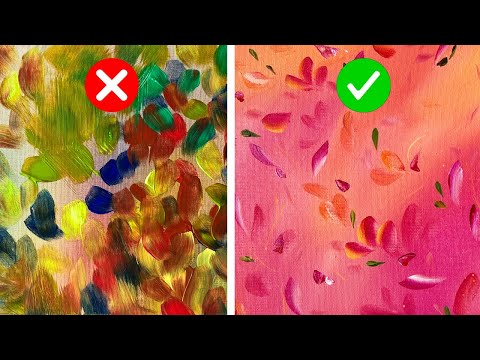 5 Things I Wish I Knew Before I Started Abstract Painting | Acrylic Painting Techniques