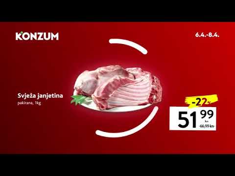 Konzum super akcija od 06.-08.04.2020.