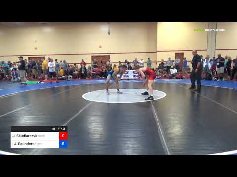 2018 Marine Corps US Open/UWW Junior Freestyle 61 Rnd Of 64 - Jack Skudlarczyk (PWCRTC) Vs. Joshua