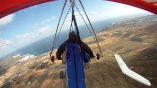 Hang gliding Mala Lanzarote