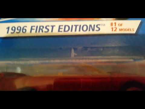 Ford mustang 1990 convertible hot wheels 1996 first edition