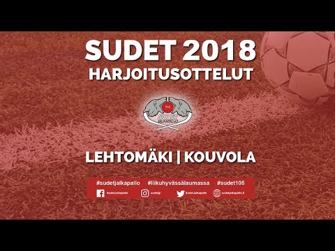 Valmennustiimi ja harjoitusottelut 2018 | Sudet Jalkapallo | Kouvola