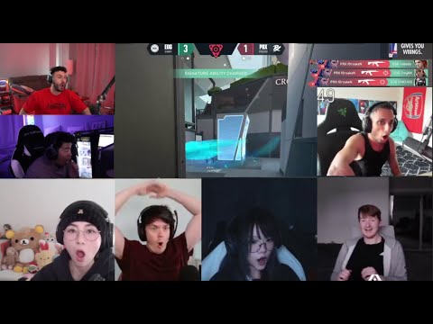 Valorant Pros reacts to PRX Forsaken's INSANE 1v5 ACE Clutch against EDG