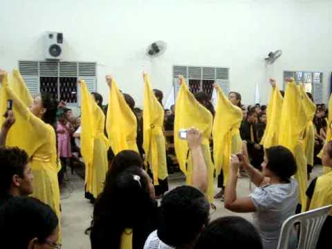 Grupo de gesto setor 8(valentina) hino SETE TROMBETAS