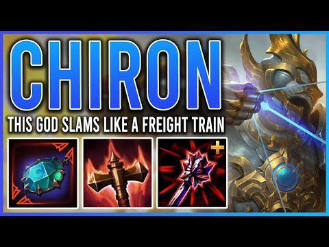 CHIRON WITH THIS BUILD HURTS AN UNGODLY AMOUNT! - Grandmasters Ranked Conquest Season 9 #gaming