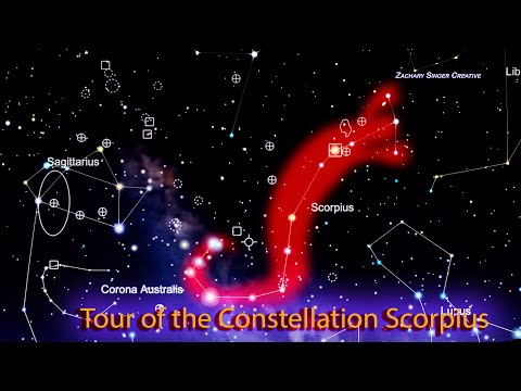 Scorpius Constellation Video—ASTRONOMY
