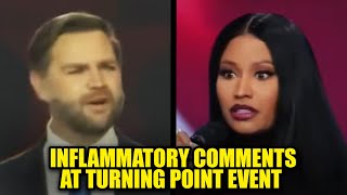 Nicki Minaj Goes Full MAGA at BIZARRE Convention, Vance Attacks Crockett with Racist Tropes