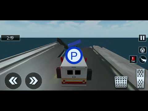 Emergency  flying Ambulance Rescue - flying  Ambulance Driving Simulator - Android Gameplay