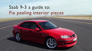 Saab 9-3 Peeling Door Handle Fix