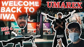 Private IWA 2021 by UMAREX Airsoft VLOG | Is that a MG4 LMG ?!? NEW Products & Releases !!!