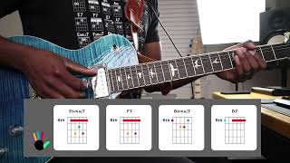 (LIVE) Learn how to play Let Me Go by Daniel Caesar on Guitar