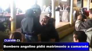 preview picture of video 'Bombero angolino pidió matrimonio en reunión regional'