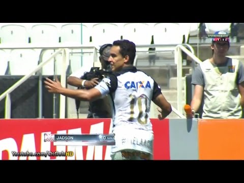 Gol de Jadson, Corinthians 2 x 0 Santos - Brasileirão 20/09/2015