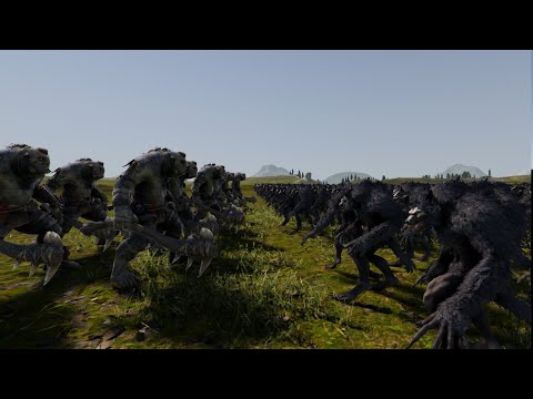 1000 Werewolf VS 100 Trolls | Ultimate Epic Battle Simulator 2
