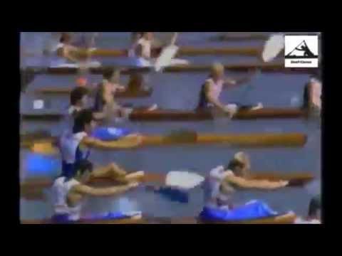 1984 LOS ANGELES Olympic Canoeing Men's K 4 1000m Final, HD