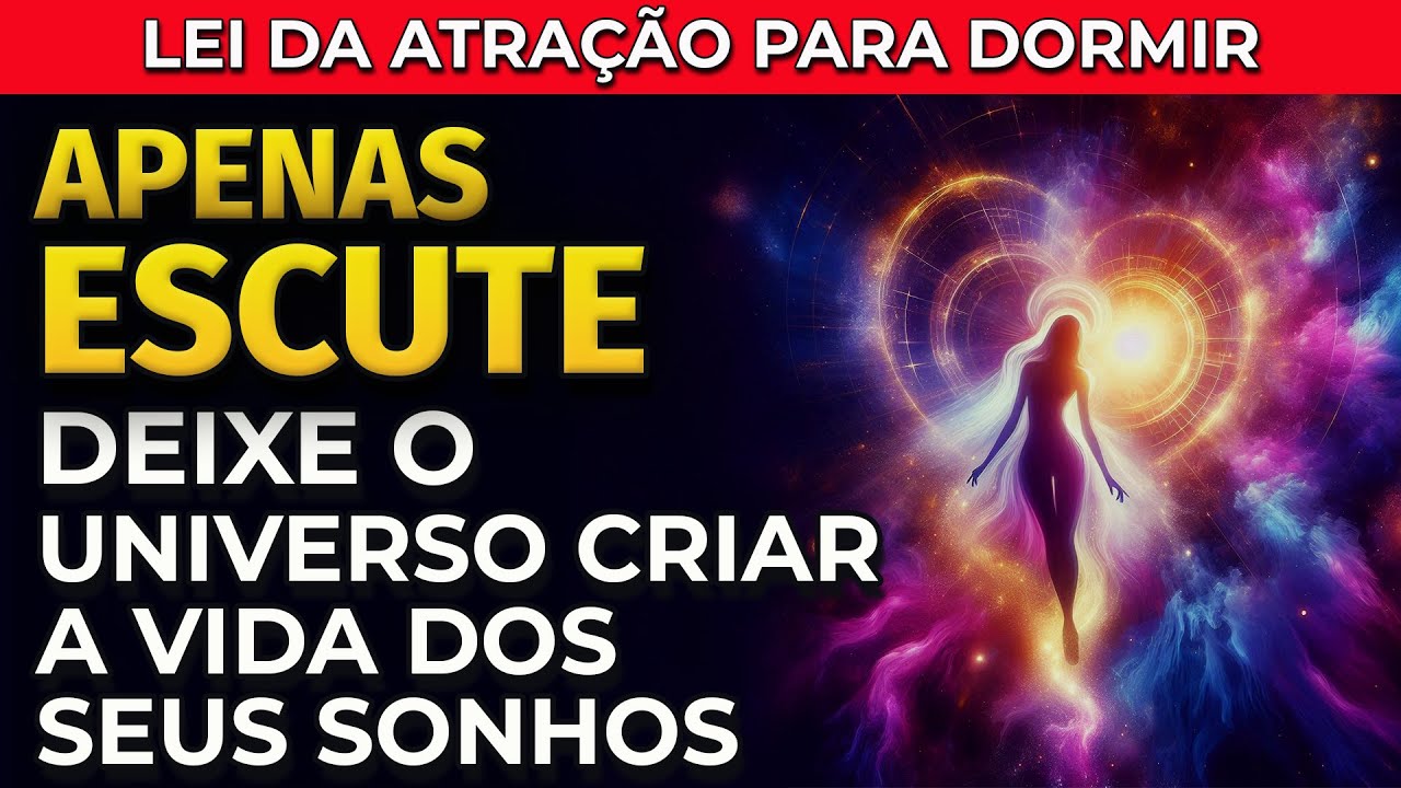DURMA OUVINDO E DEIXE O UNIVERSO CRIAR A VIDA DOS SEUS SONHOS