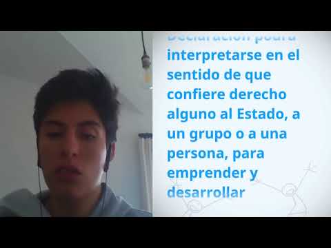 UDHR Video Article 30 Español Spanish Nestor Gabriel Espinosa Perez