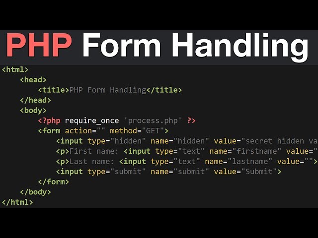 FormHandler Generate and validate Web forms  PHP Classes  PHP Script Download