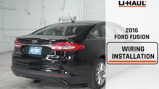 2016 Ford Fusion Wiring Harness Installation