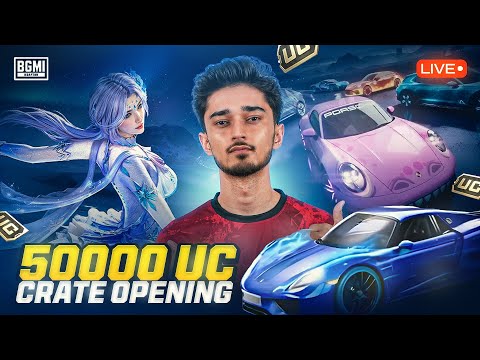 50,000 UC CRATE OPENING WITH TEAM | BGIS GRIND |