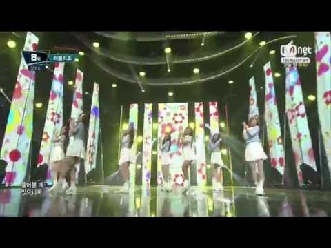 [1080p] 150402 Lovelyz - Hi~ @ M! Countdown