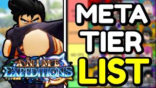 Ranking EVERY NEW Unit in Anime Expeditions Update 1.0! | META Tier List